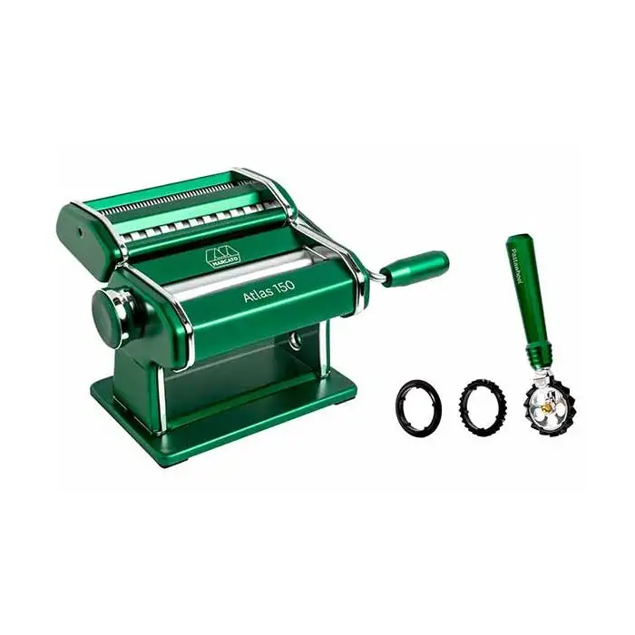 Atlas Set Pates - Machine Pates Vert 150mm Et Coupe-pÂtes