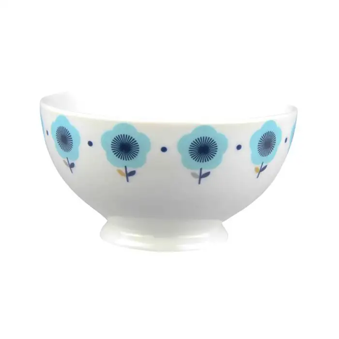 Flor Blue Bol A Dejeuner D10.5xh5.5cm