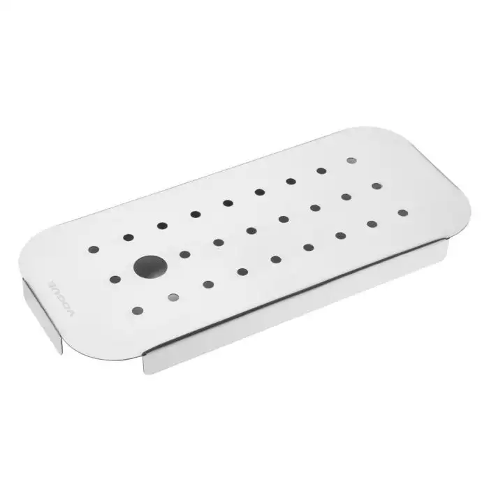 Vogue st/st gn afvoerplaat voor gn 1/3