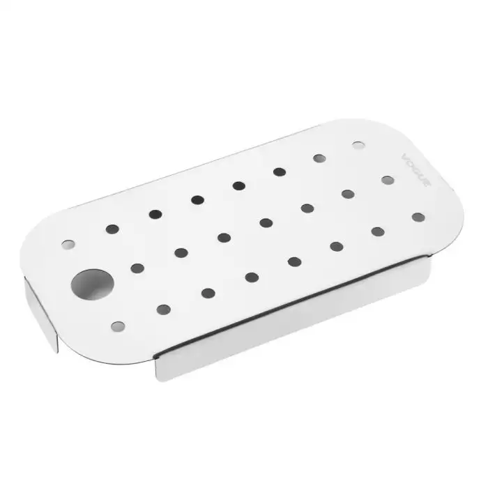 Vogue st/st gn afvoerplaat voor gn 1/4