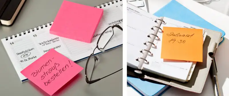 3M Post-it bloc-notes, orange Néon,76 x 76 mm,